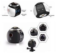 SEREE S1 Action Camera Camcorder 4K 360 Degrees Wifi Mini Ultra HD Panorama Sport Driving VR Camera Waterproof... N8