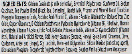 Fit Frappe Protein Drink Mix, Chai, 19.1 Ounce N6