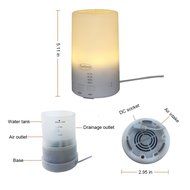 Jorlyen Ultrasonic Cool Mist Humidifier/Essential Oil Diffuser/ Aromatherapy Diffuser/ Car air fresher/USB humidifier... N4