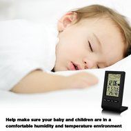 VersionTech Multi-functional Thermohygrometer Indoor Humidity Monitor Digital Hygrometer with Alarm Clock N7