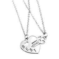 All-match Peach Brother Confidante Suit Necklace Best Friends Diversified Design N3