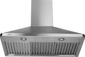 Ancona Rapido Chef II Pyramid 900 CFM Wall Mount Range Hood, 36-Inch