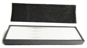 True HEPA Filter Replacement for GermGuardian FLT4825 AC4800 Series Filter B By NISPIRA - 2 pk N2