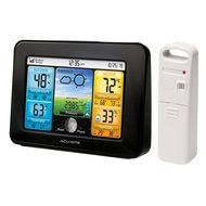 AcuRite 02077RM Color Weather Station with Temperature, Humidity and Forecast
