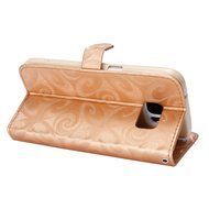 Galaxy S7 Case,Galaxy S7 Wallet Case, PHEZEN Bling Liquid Glitter Love Heart Floating 3D Hourglasses Luxury Pu... N31