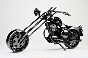 Metal sculpture -Retro Classic Handmade Iron Motorcycle Model GM2A Unique Metal Art Decor - Home D&eacute;cor