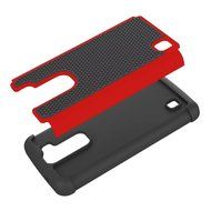 LG K10 Case, ARSUE [Drop Protection] [Shock Absorption] Hybrid Dual Layer Armor Defender Protective Case Cover... N10