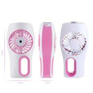 TANYHI Handheld USB Recharge Fan Facial Humidifier Mist Water Spray Fresh Air Conditioner for Beauty, Home, Office... N10