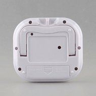 1 White Mini Digital Indoor LCD Display Thermo Hygro Meter Thermometer Hygrometer with Stand N6