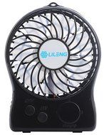 LBLI Desktop Fan For Chlidren USB Charging&amp;Lithium Battery Power Supply 3 Speeds Mini Portable Fan , purple JIAJU-YONGPING... N3