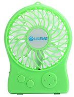LBLI Desktop Fan For Chlidren USB Charging&amp;Lithium Battery Power Supply 3 Speeds Mini Portable Fan , purple JIAJU-YONGPING... N4