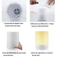 eFlyer 300ml Aroma Essential Oil Diffuser,Ultrasonic Air Humidifier with AUTO Shut off and 8 HOURS Continuous... N2