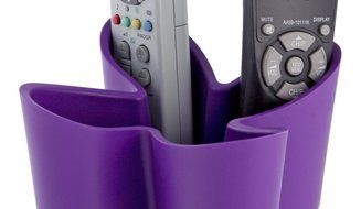 Cozy Remote Control Tidy Remote Holder and TV Remote Organizer (Red) N6