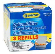 HUMYDRY USA4311803C6 Unscented Moisture Absorber Refill, 15.9-Ounce, 3-Pack N3