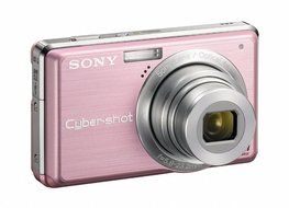 Sony Cybershot DSC-S980 12MP Digital Camera with 4x Optical Zoom with Super Steady Shot Image Stabilization (Pink)