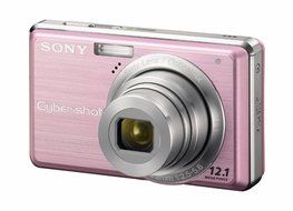Sony Cybershot DSC-S980 12MP Digital Camera with 4x Optical Zoom with Super Steady Shot Image Stabilization (Pink) N2