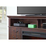 Cherry Finish 60" Better Homes And Gardens Remote Control Fireplace Media Console For TV's Up To 70" N2