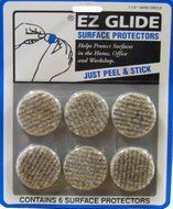 EZ Glide 1 1/2 Sand Circle Adhesive Protector by EZ-GLIDE