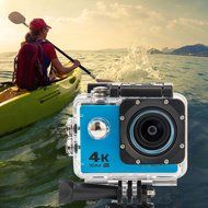 MARVUE MA30 4K WIFI Sports Action Camera FULL HD 1080P 60fps 16MP Waterproof Digital Video Recorder (WHITE) N5