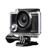 YELIN H8R Wifi Waterproof Action Camera (Black) + Sony IMX Sensor + Dual Screen + 170 Degree + 2.4G Remote+Extra... N3
