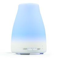 Cool Mist Ultrasonic Humidifier Filter Free, EasGear&reg; Essential Oil Diffuser for Aromatherapy with 120ml Capacity...