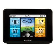 AcuRite 02077RM Color Weather Station with Temperature, Humidity and Forecast N4