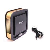 Bamett Car Air Purifier Auto Purifier, Anion Oxygen Bar, 3 in1 HEPA Air Cleaner, Odor Eliminator, Remove Dust,... N10