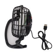 Mini Portable USB Fan Desktop Mute Cooler Fan for Tablet Laptop Computer Black N2