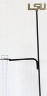 Henson Metal Works 3700-21 LSU Collegiate Logo Rain Gauge