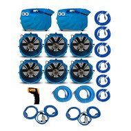 PestPro-200 Bed Bug Eliminator Package - Bed Bug Heat Treatment/No Chemicals (With 2 - Eliminator A/C Splitters) N6