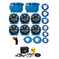 PestPro-200 Bed Bug Eliminator Package - Bed Bug Heat Treatment/No Chemicals (With 2 - Eliminator A/C Splitters) N7