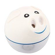 1 X Portable Mini Want Pig USB Ultrasonic Air Humidifier with Night Light (White) N5