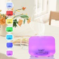 Essential Oil Diffuser - 500ml Premium Cool Mist Aroma Humidifier with 7 Color Changing LED Lamps,Waterless Auto... N3
