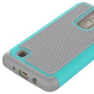 LG K10 Case, ARSUE [Drop Protection] [Shock Absorption] Hybrid Dual Layer Armor Defender Protective Case Cover... N19