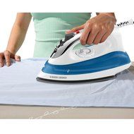Black &amp; Decker IR0175W Chrome Plated Iron,White