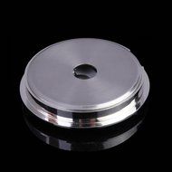Easydeal Golden Round Alloy Thermometer Hygrometer for Violin Guitar Case Parts Replacement (SLIVER) N3