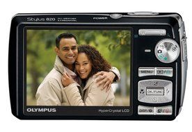 Olympus Stylus 820 8MP Digital Camera with 5x Optical Zoom (Blue)