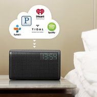 GGMM E3 Wireless WiFi/ Bluetooth Speaker with LED Alarm Clock &amp; Smart USB Charging port, Featuring Airplay, DLNA... N2
