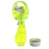 Water &amp; Wood Green Portable Mini Desktop Water Spray Cooling Cool Fan Mist Sport Travel N2