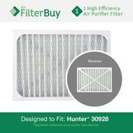 Hunter 30928 Air Purifier Replacement Filter. Designed by FilterBuy to fit Hunter Models 30057, 30059, 30067,...