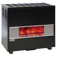 Williams Furnace Company 3502521A Liquid Propane Fireplace Front Room Console Heater