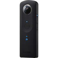 Ricoh Theta S 360-Degree Spherical Digital Camera Essential Accessory Bundle includes Camera, 43&quot; Selfie Stick...