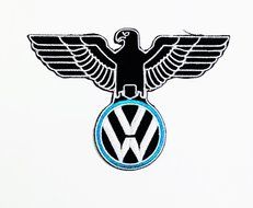 Vw Volkswagen German Bundesadler Eagle Coat of Arms World WAR Ww Ii GSA Toppa Mottorrad Motorcycles Jacket Polo... N2