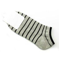 KAKA(TM) Men's Summer Stripe Style Cotton Casual Deodorant Short Sports Socks 10 Pairs Mix Color Shipping N15