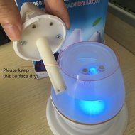 7 Color Ultrasonic Home Aroma Humidifier Air Diffuser Purifier Purifier Atomizer Essential Oil Diffuser Mist Maker... N2