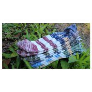 KAKA(TM) Men's Summer Stripe Style Cotton Casual Deodorant Short Sports Socks 10 Pairs Mix Color Shipping N16