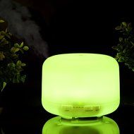 TUPELO&reg; 500ml Essential Oil Diffuser, Cool Mist Ultrasonic Humidifier,4 Timer Settings,7 Color LED Changes-Waterless... N3