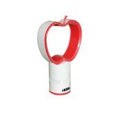 GoWISE USA GW21106 Bladeless Apple Fan with Remote Control &amp; Timer Red N2
