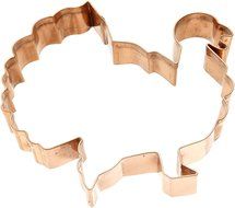 Old River Road Horse Shape Cookie Cutter, Copper N11