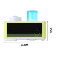Xcellent Global Mini Ultrasonic Humidifier For Travel &amp; Home Design With Auto Safety Support, Green (Bottle include... N2